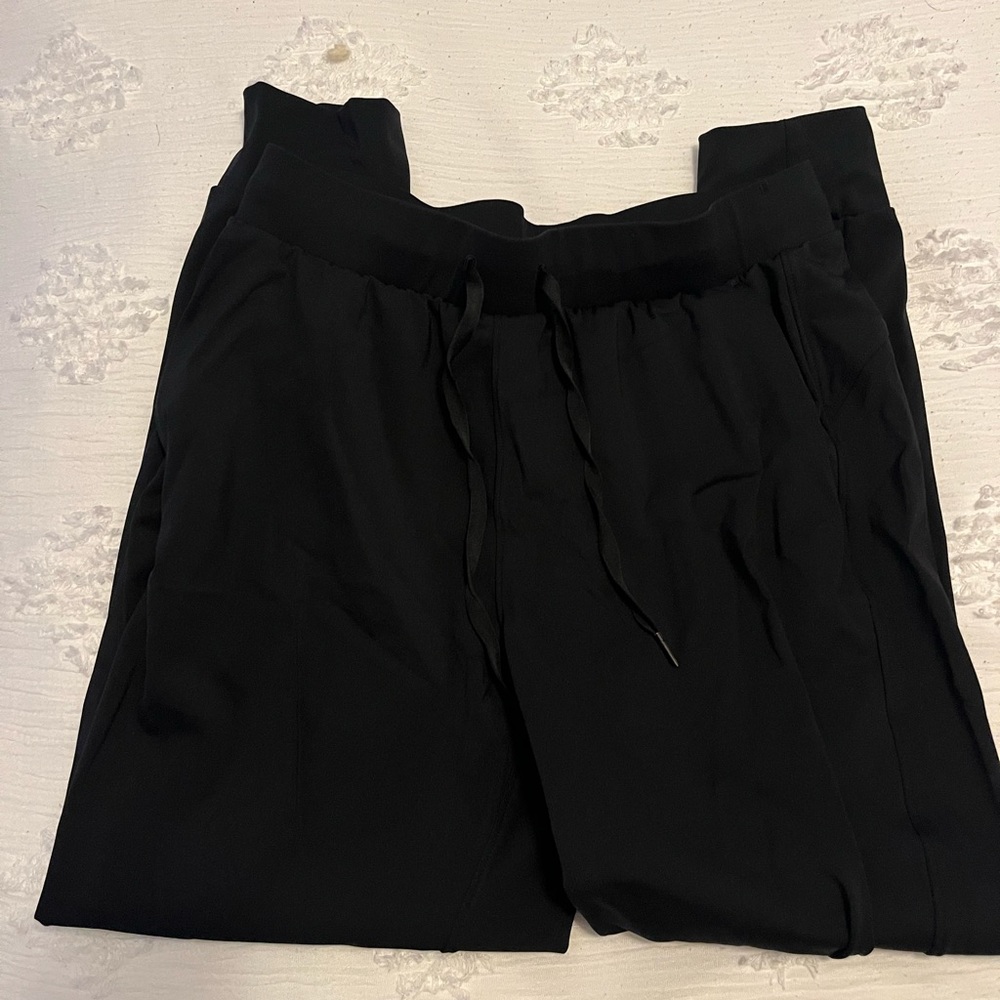 Black amazon joggers, size medium